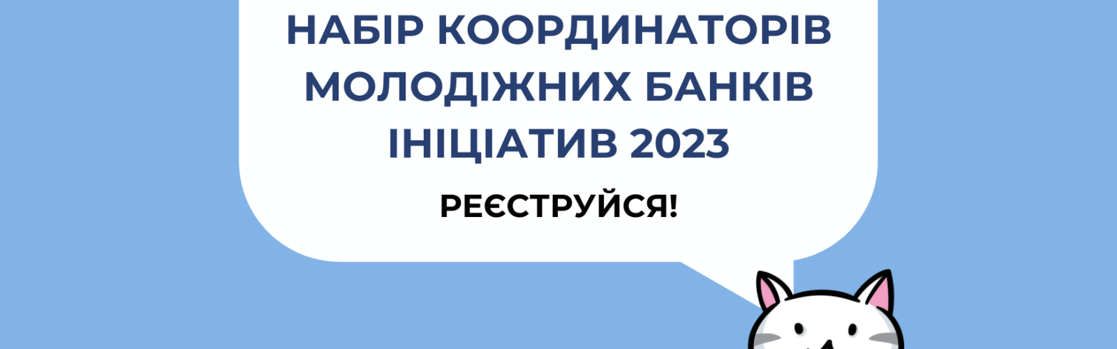 Recruitment of coordinators of youth banks of initiatives 2023