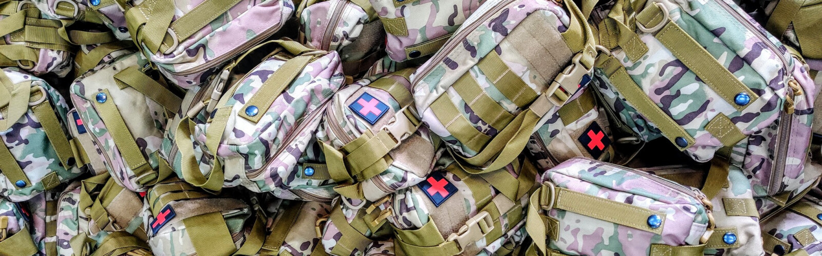500 first aid kits were purchased for Ukrainian soldiers