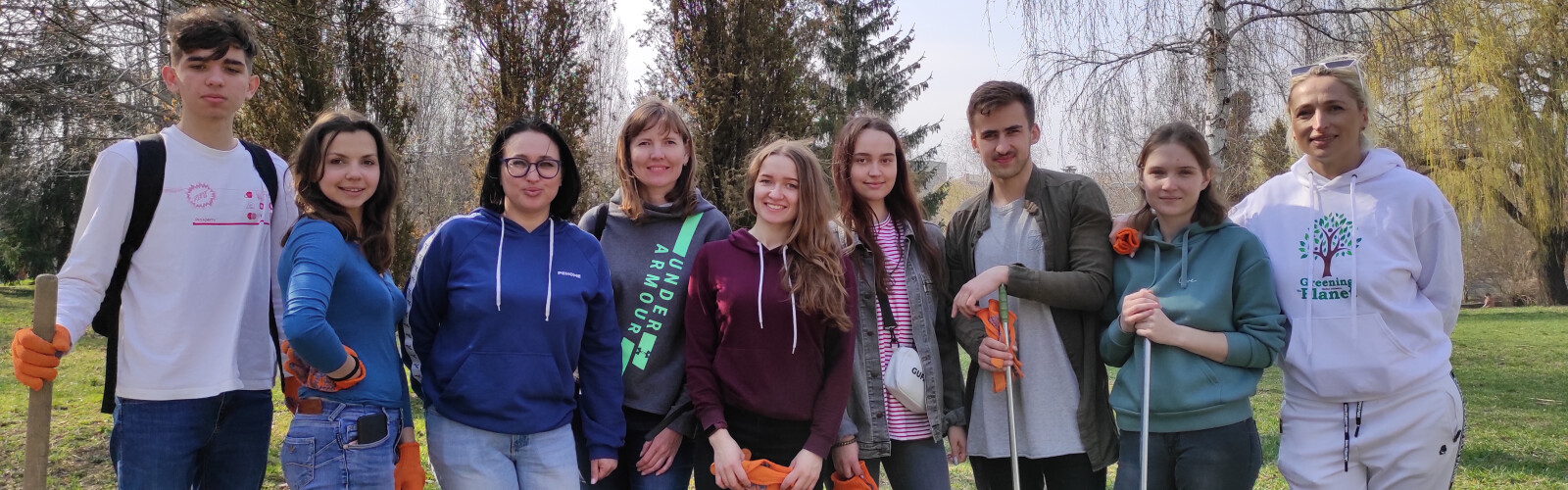 Participants of the network from Rivne organized a rally in their city