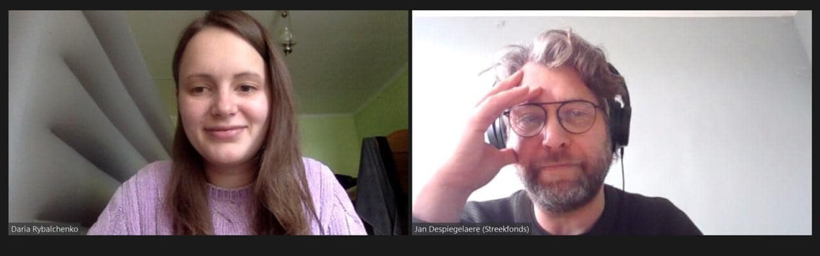 Online meeting of the Koning Boudewijnstichting Foundation and the National Network for the Development of Local Philanthropy