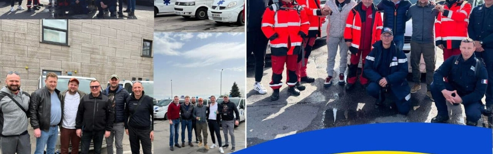 Ambulances from France are already on duty in Kyiv region