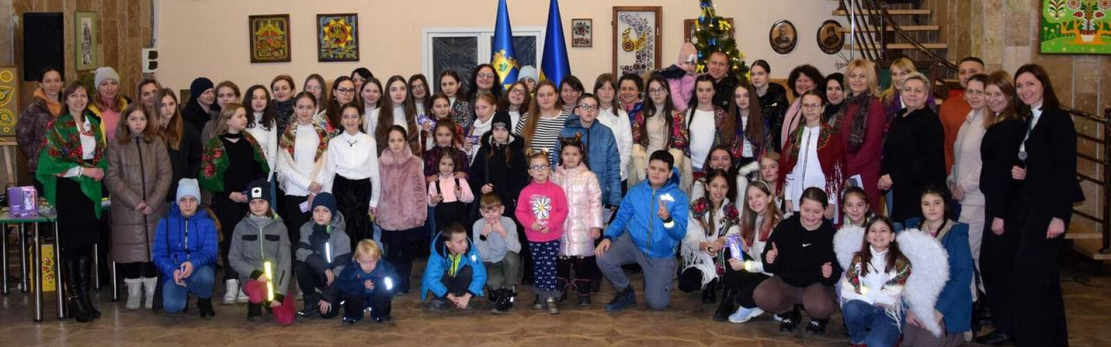 Recently, a Christmas carol was held in the Novoyavorivska community