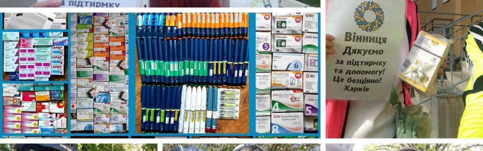 Residents of Kharkiv and Kherson suffering from diabetes received valuable medicines