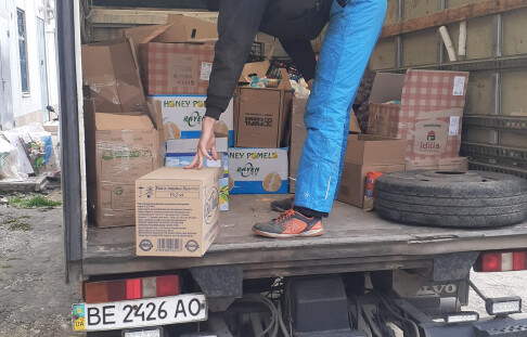 Branches of the company "Man in Need" Člověk v tísni in Ukraine provided support to the Foundation for Community Development of Ukraine