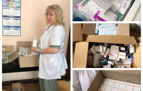 The Kharkiv Regional Clinical Perinatal Center received humanitarian aid in the form of medical preparations and medicines