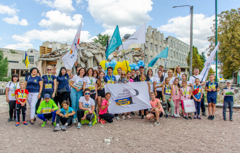 International charity race in support of children in Ukraine "Back to School"