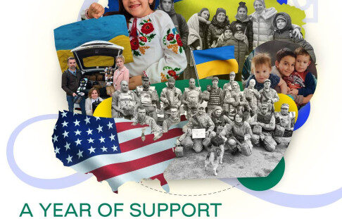A YEAR SUPPORTING UKRAINIANS