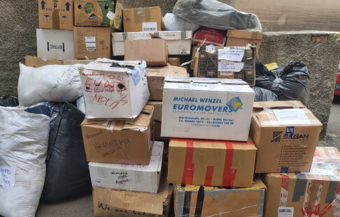 The Community Development Fund of Ukraine received humanitarian aid: things, medicines and food from Odessa.