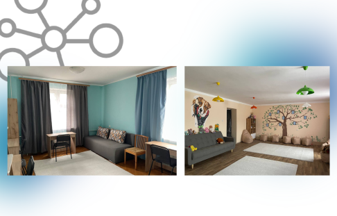 We completed the project to repair children's and women's rooms
