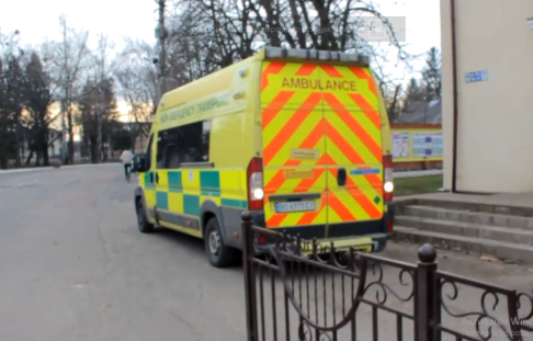 Activists of the Sumy Public Foundation helped deliver an ambulance to Trostyanets