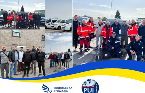 Ambulances from France are already on duty in Kyiv region