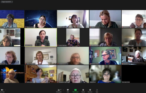 Teleconference of the World Federation of Ukrainian Women's Organizations