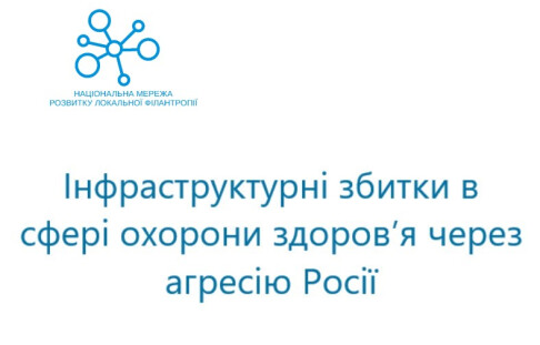 Infrastructural damage in the field of health care due to Russian aggression