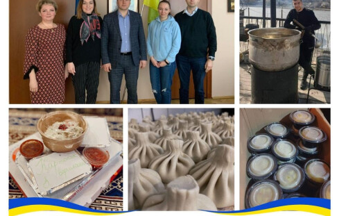 The Podilska Hromada Community Foundation joined in providing food for territorial defense fighters, volunteers and internally displaced persons.