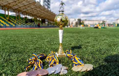 Friendly football tournament between Zhytomyr medical institutions