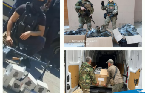 Volunteers continue to support the defenders of Kharkiv