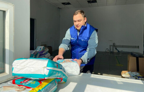 The Zhytomyr Community Foundation received humanitarian aid from Poland