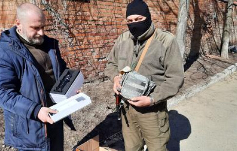 The Sumy Territorial Defense Unit received medical and tactical equipment worth almost 40,000 euros