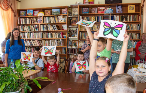 The Community Development Fund organized a master class for children