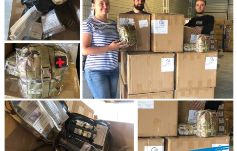 The community fund "Podilska hromada" received a valuable cargo from Polish partners