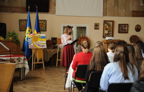 Meeting of leaders of student government in Novoyavorivsk