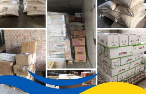 Humanitarian cargo for the temporarily occupied Melitopol